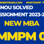 MMPM 04 solved assignment 2023-24