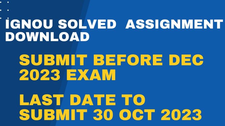 mhd 11 solved assignment 2022 23