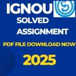 MMPC-017 Solved Assignment 2025 MBA IGNOU