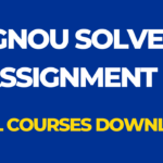 MPSE 02 Solved Assignment 2025 MA Political Science IGNOU