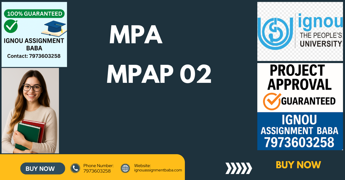 IGNOU MPA PROJECT